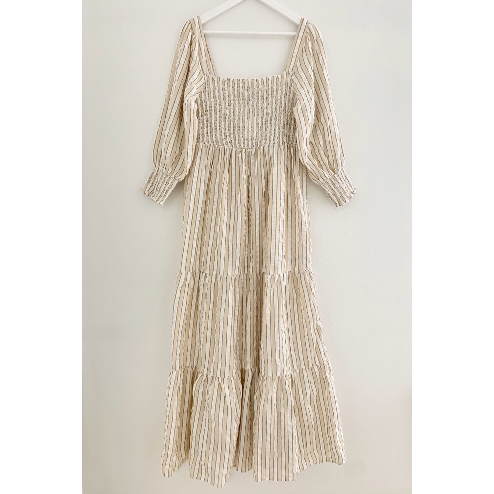 Flowy Striped Maxi Dress